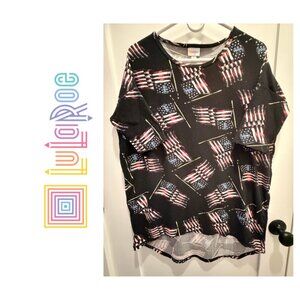 LuLaRoe Irma Tunic XS America Top